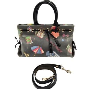 Dooney & Bourke Beach‎ Canvas Tote Bag with Crossbody Strap